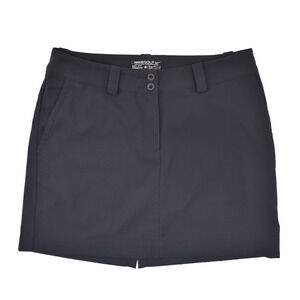 Nike Golf Dri-Fit Classic Black Performance Golf Skort Skorts -- Womens Medium 8